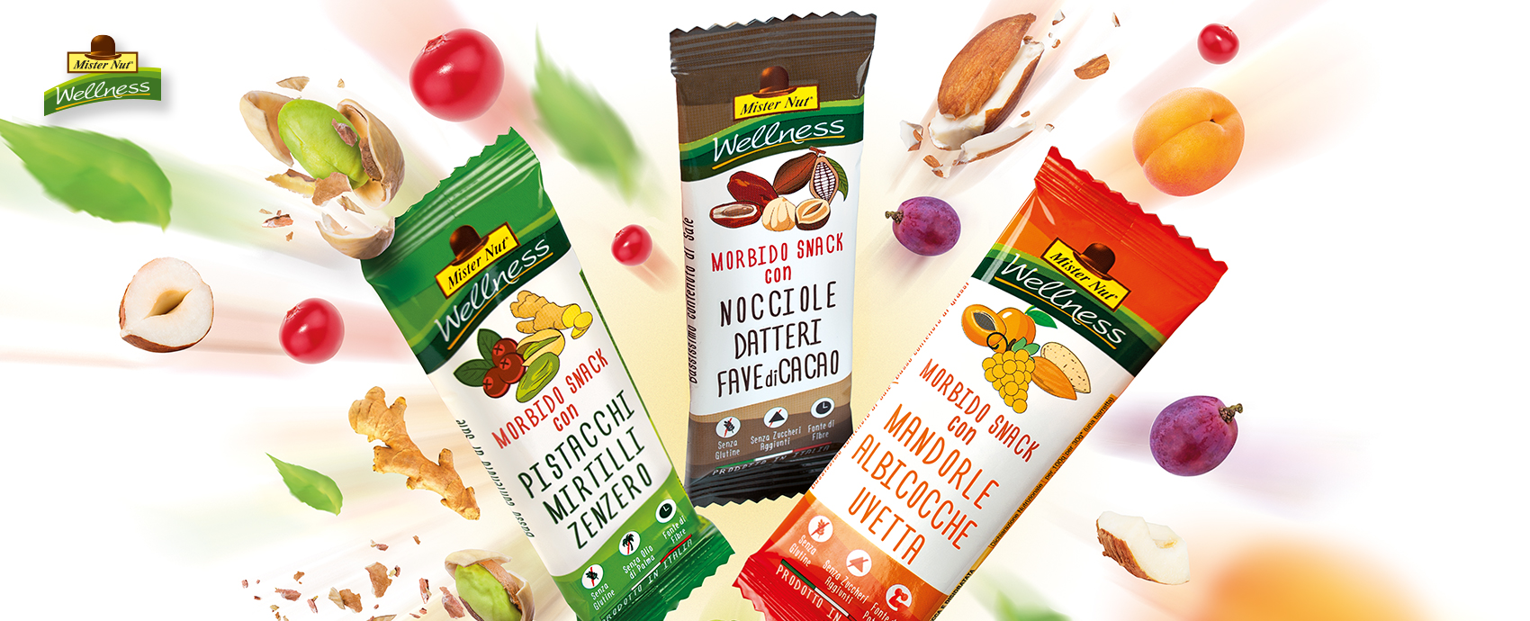 New Factor sceglie Expansion Group per il lancio degli snack Mister Nut Wellness.