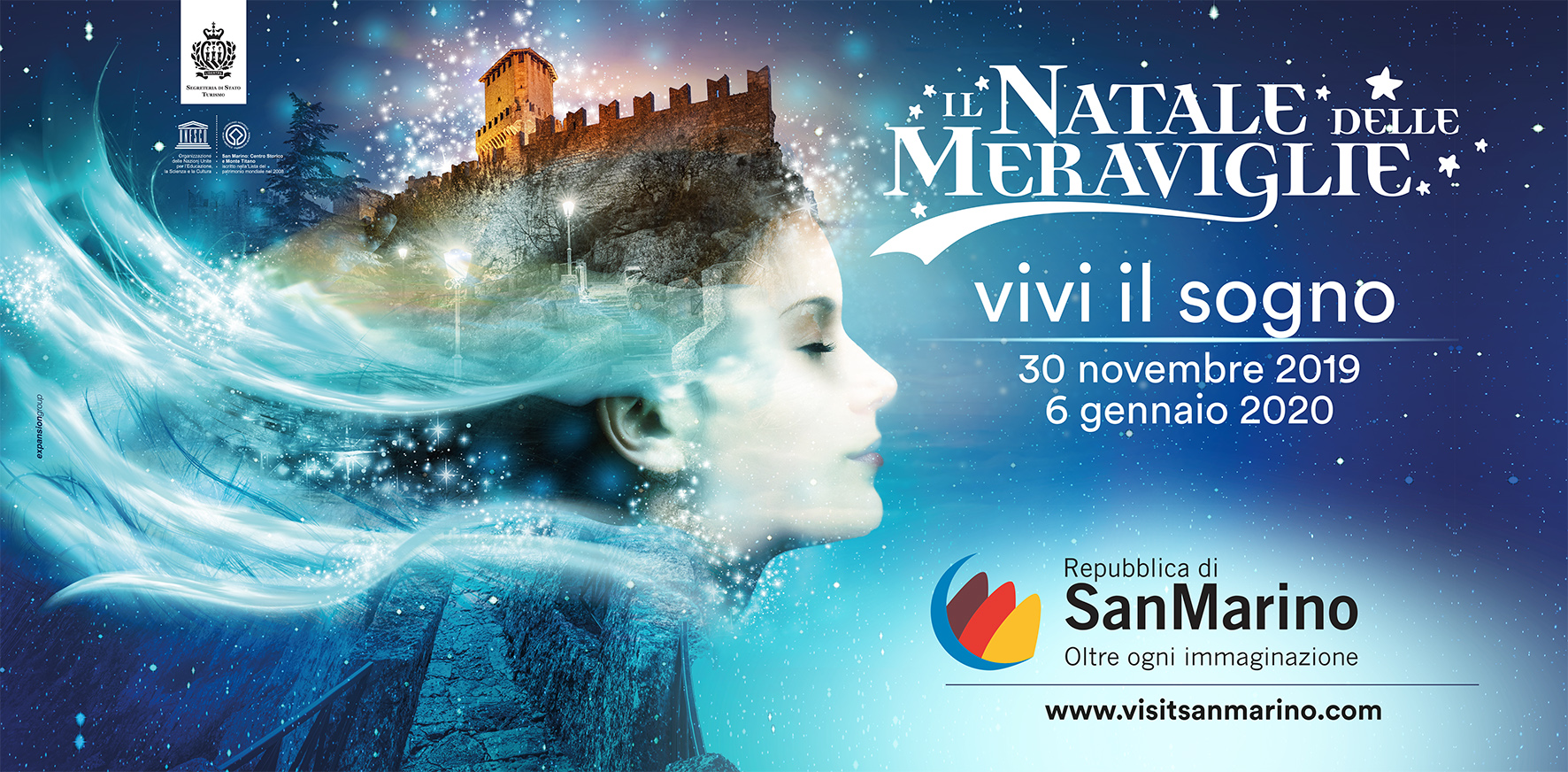 Il Natale delle Meraviglie di San Marino è un sogno da vivere con Expansion Group.
